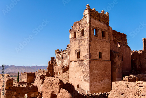 Exterior of the Telouet Kasbah in Morocco © Kaitlind