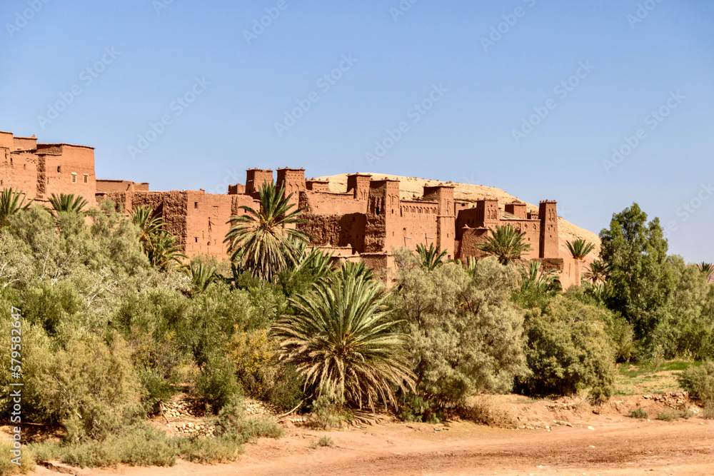 Fortified city of Ait Benhaddou in Morocco