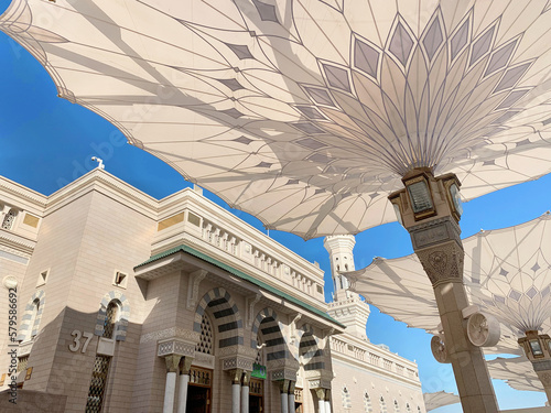 фотографія Medina Saudi Arabia, Nabawi Mosque Building and Construction