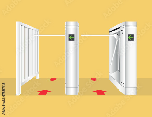 Access control equipment. Automatic checkpoint, Building security