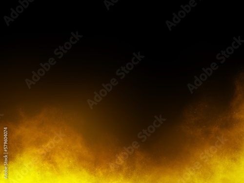 Gold smoke or a faint mist floated in the dark.  Tablet-generated illustrations are used for background images.