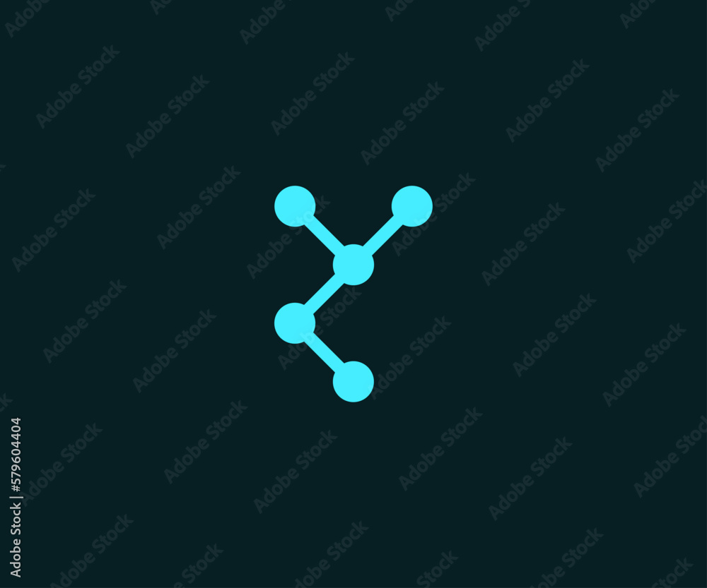 Technology icon based vector logo templet. Technology icon based vector logo templet.