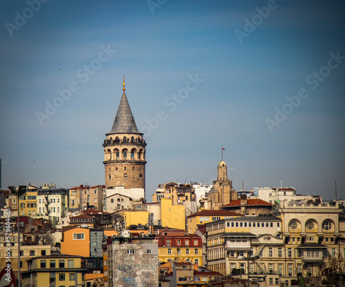 The Galata tower. Stock Photo. © tuncelik81