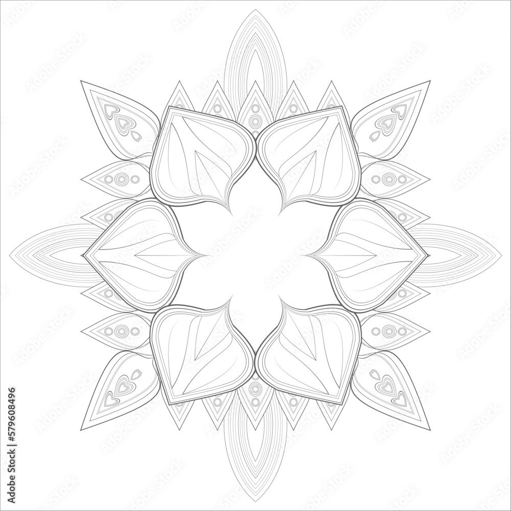 Coloring Books. Hand drawn flowers in zentangle style for t-shirt design or tattoo and coloring book Coloring Books. Hand drawn flowers in zentangle style for t-shirt design or tattoo and coloring book