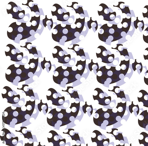 seamless pattern with holes