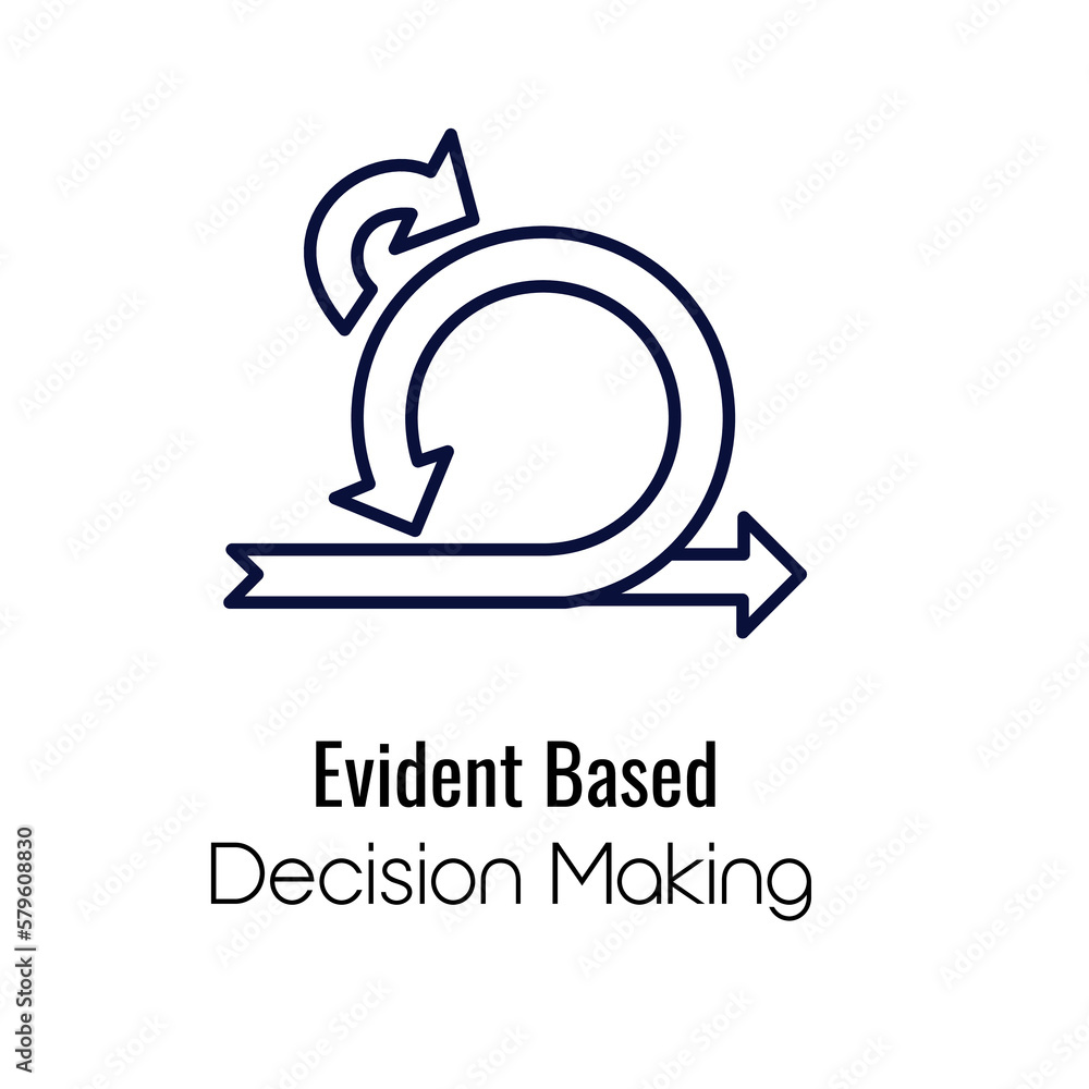Evidence-Based Decision-Making Icon Evidence-Based Decision-Making Icon