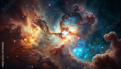 Interstellar Texture Background