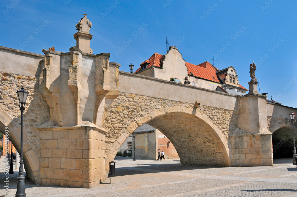Saint John bridge. Klodzko, Lower Silesian Voivodeship, Poland.