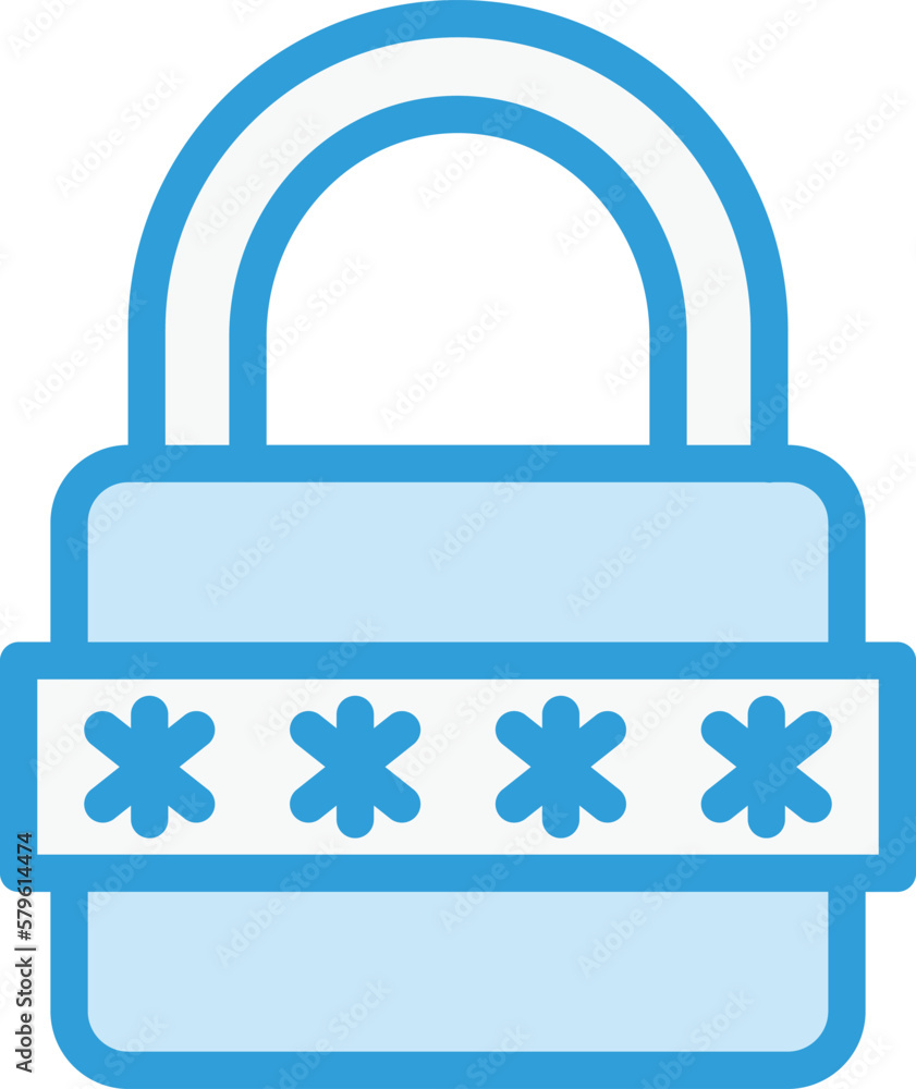 Password Vector Icon Design Illustration Password Vector Icon Design Illustration