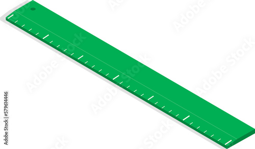 Ruler Stationary Isometric Element