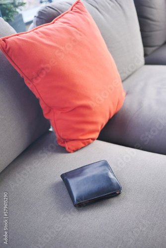  left wallet on sofa at home  © Towfiqu Barbhuiya 