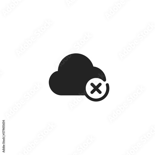 Delete Cloud Service - Pictogram (icon) 