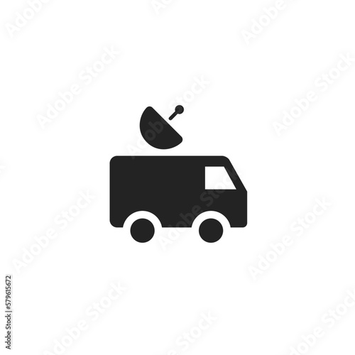News Van - Pictogram (icon) 