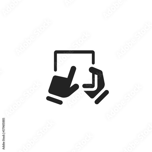 Touch Screen - Pictogram (icon) 