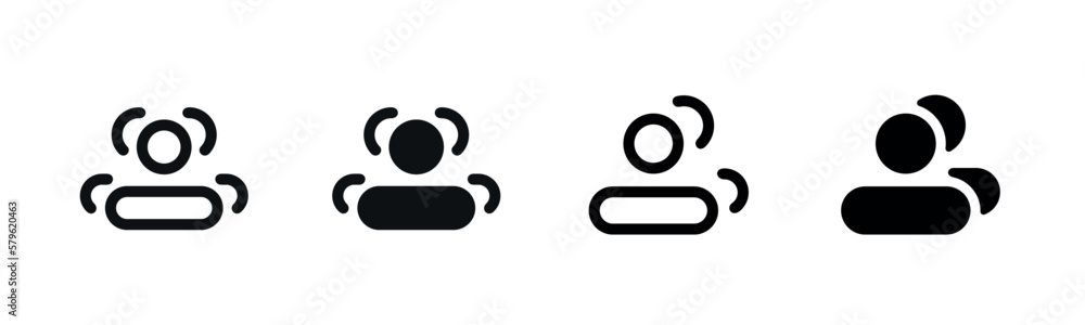 Community group icon set, people social public connection for business or company partnership symbol design collection vector Community group icon set, people social public connection for business or company partnership symbol design collection vector