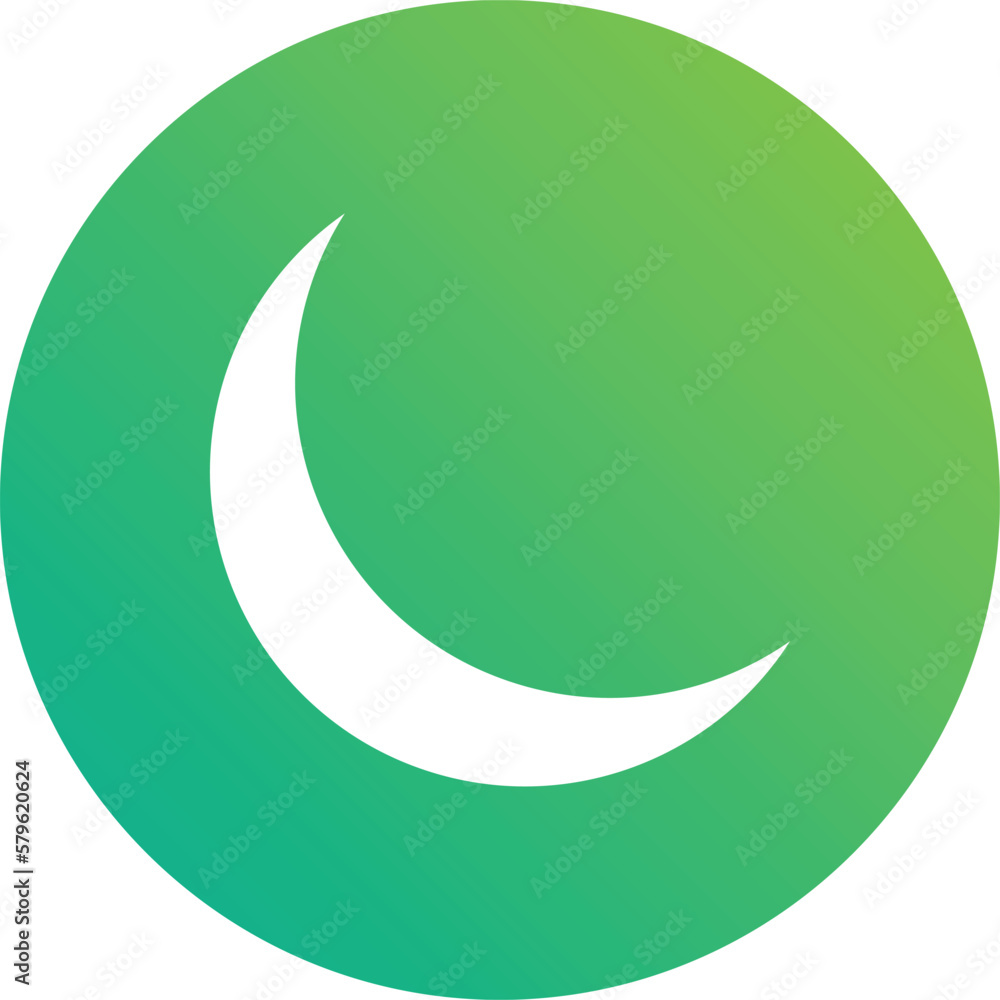 Moon Vector Icon Design Illustration Moon Vector Icon Design Illustration