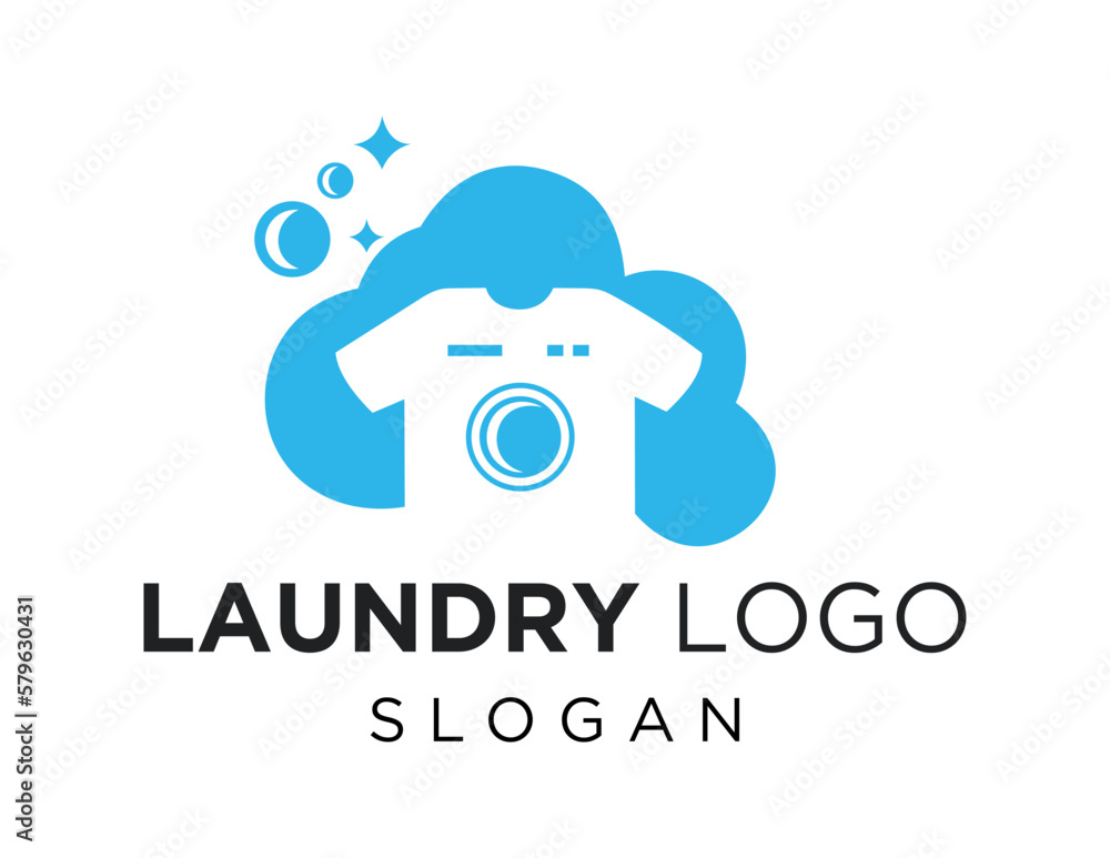 Logo about Laundry on a white background. created using the CorelDraw application. Logo about Laundry on a white background. created using the CorelDraw application.