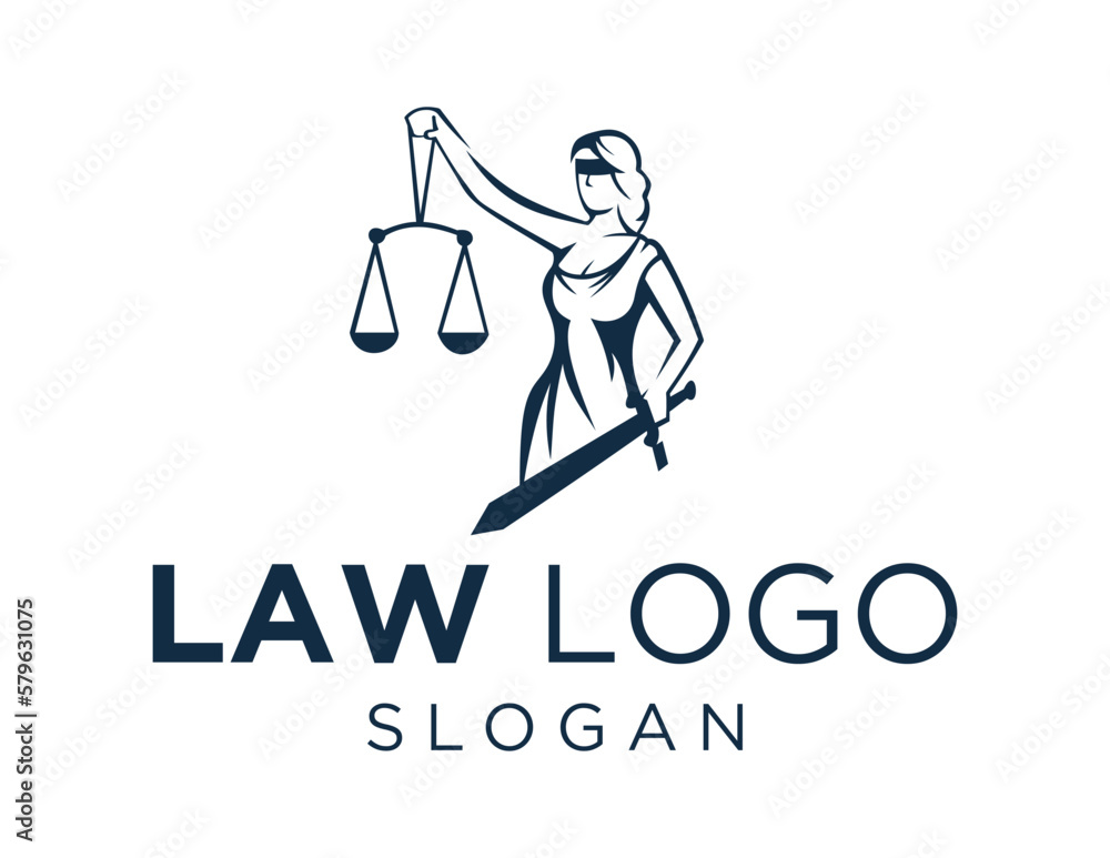 Logo about Law on a white background. created using the CorelDraw application. Logo about Law on a white background. created using the CorelDraw application.