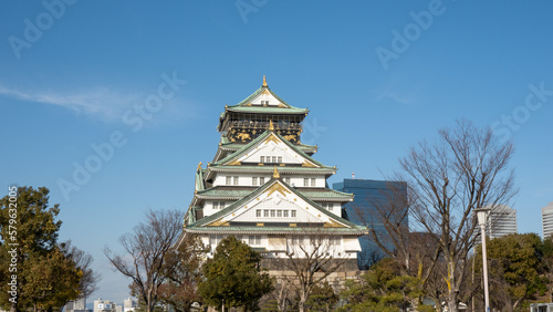 Wallpaper Mural 日本の名城「大阪城 天守閣（大阪城公園）」 in 大阪府 Japan Torontodigital.ca