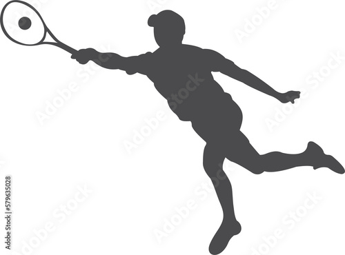 The man play tennis 2023031008 © Patsiri