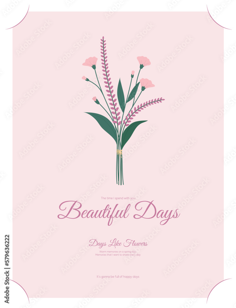 Various Spring Flower Illustration Collection Various Spring Flower Illustration Collection