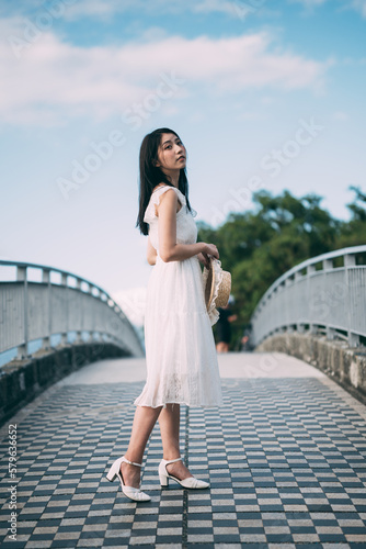 portrait of an asian beautyful girl