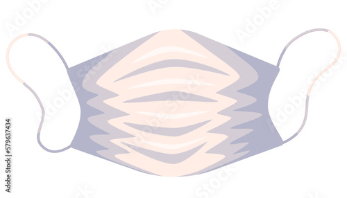Medicale mask. Medicine, pharmacy and healthcare concept. Isolated vector illustration for flyer, poster, banner.