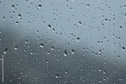 Foto Goutte de pluie sur la fenêtre