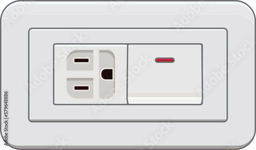 Power switch socket
