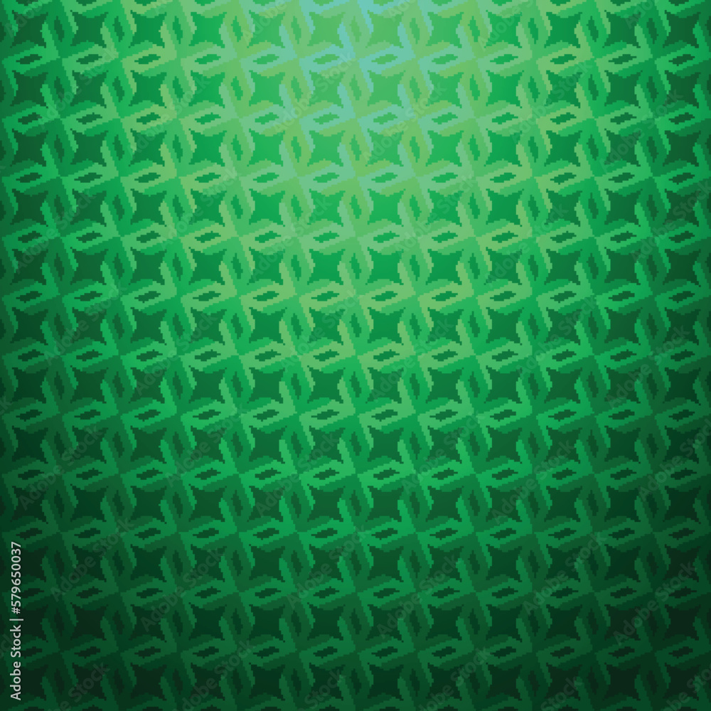 Spring green geometric seamless pattern Spring green geometric seamless pattern