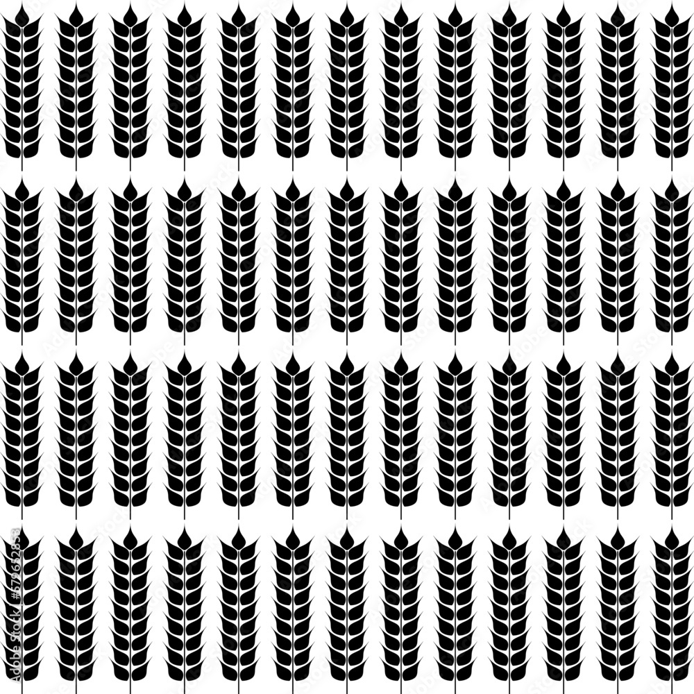 Seamless Leaf Floral Flower Decoration Repeated Design Vector Illustrations Seamless Leaf Floral Flower Decoration Repeated Design Vector Illustrations