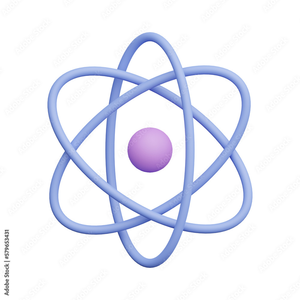 Science 3d realistic object design vector icon illustration Science 3d realistic object design vector icon illustration