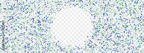Rainbow Dot Background Transparent Vector. Round Festive Template. Colorful Fete. Bright Element Christmas. Circle Fest Card.