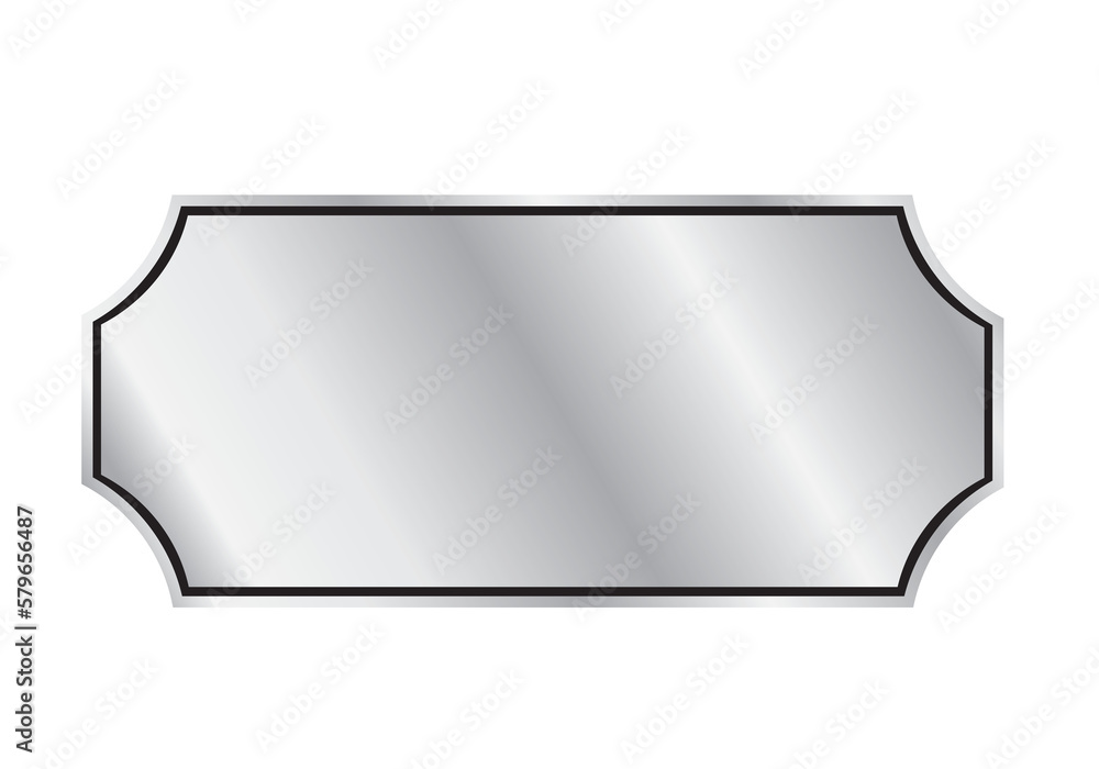 Silver metal frame luxury png Silver metal frame luxury png