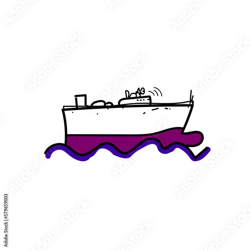 illustration of a boat