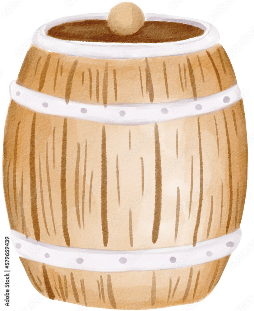 honey barrel watercolor png honey barrel watercolor png