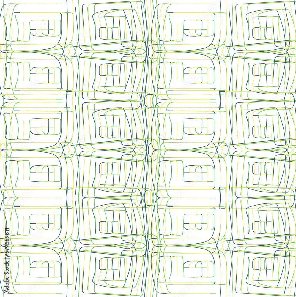 seamless green pattern with background