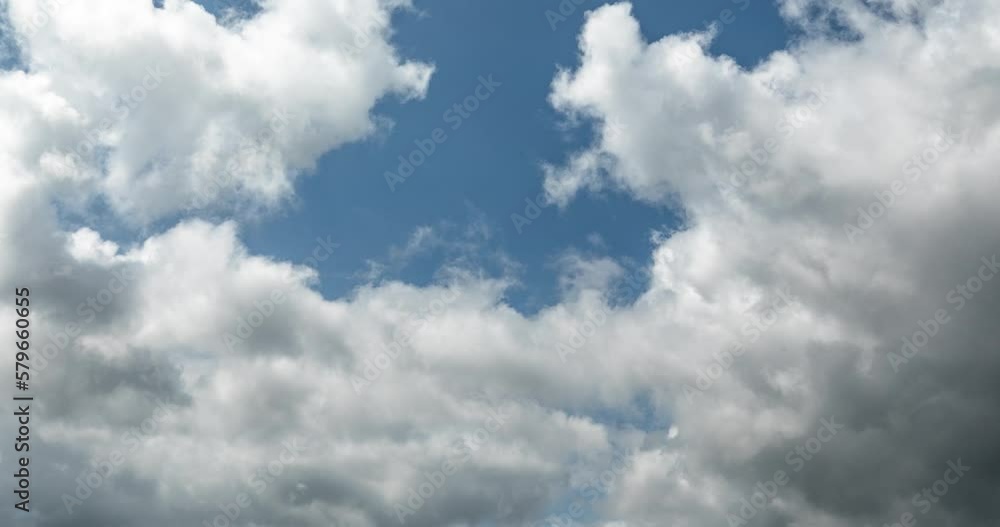 Time lapse clouds in the blue sky Time lapse clouds in the blue sky