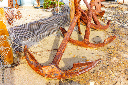 Seaside Aesthetics with Rustic Anchors