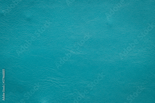 Blue leather texture used as luxury classic background. Imitation artificial leather texture background