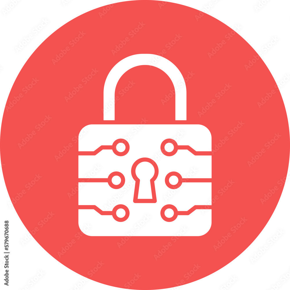 Vector Design Lock Icon Style Vector Design Lock Icon Style