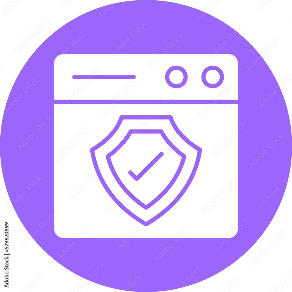 Vector Design Web Protection Icon Style Vector Design Web Protection Icon Style