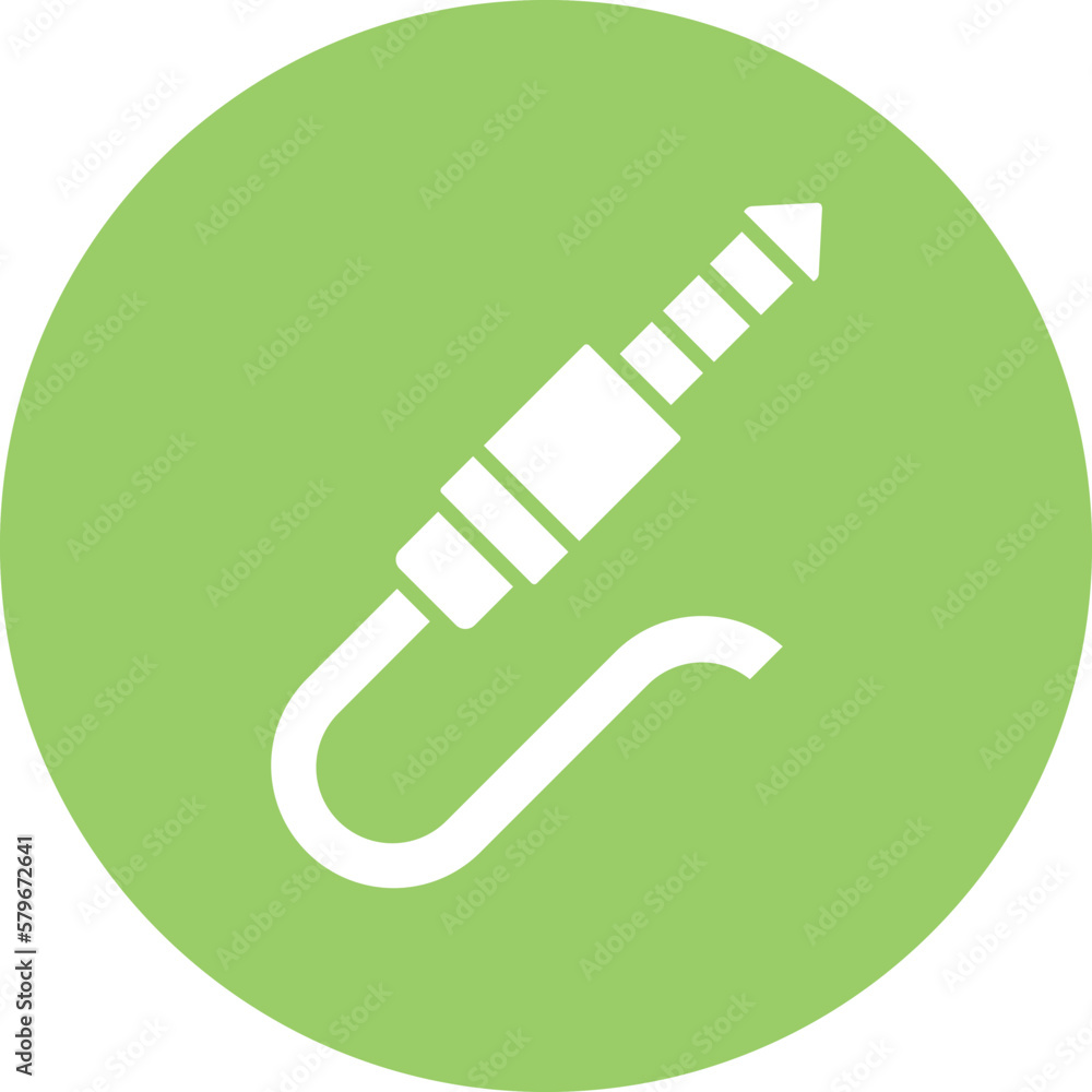 Vector Design Audio Cable Icon Style Vector Design Audio Cable Icon Style