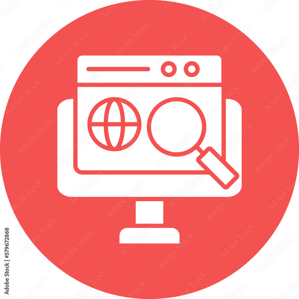 Vector Design Global Search Icon Style Vector Design Global Search Icon Style