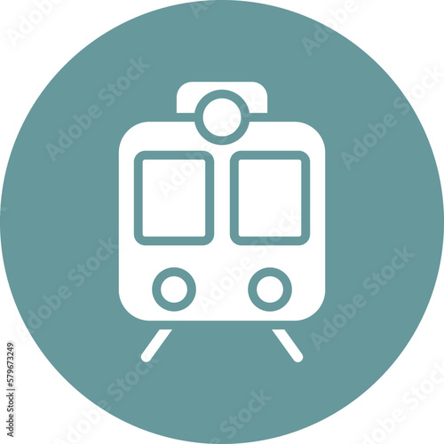 Vector Design Train Icon Style