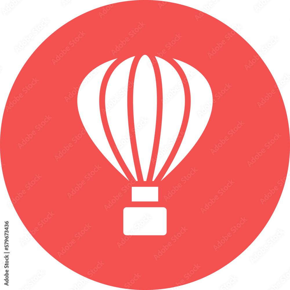 Vector Design Air Balloon Icon Style Vector Design Air Balloon Icon Style