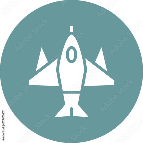 Vector Design Jet Icon Style