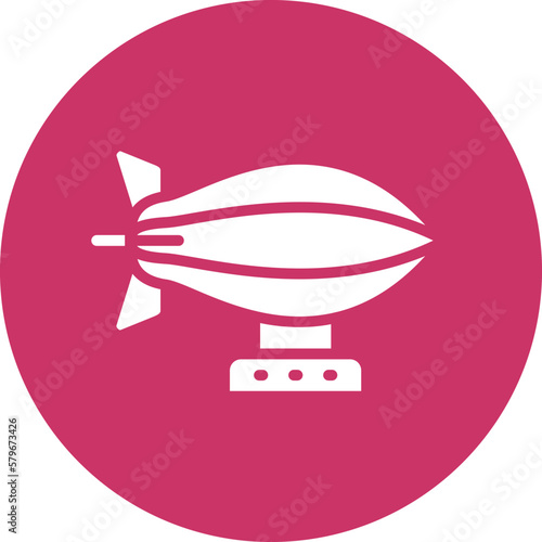 Vector Design Zeppelin Icon Style