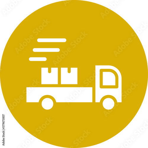 Vector Design Freight Icon Style