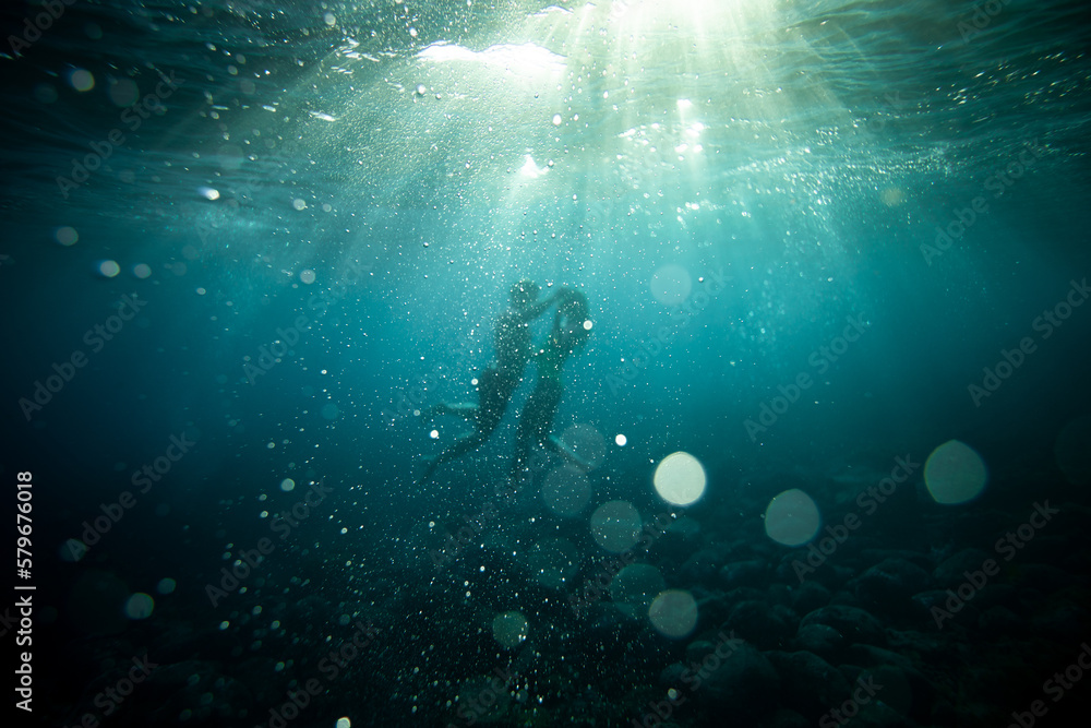 Fototapeta premium Danse aquatique